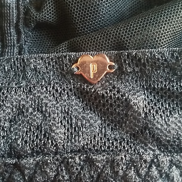 PINK black lace bralette - Picture 6 of 8